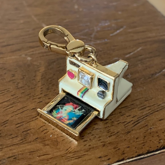 Juicy Couture Jewelry - Ultra Rare Authentic Juicy Couture Vintage Polaroid Camera Charm EUC